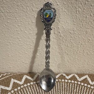 St Thomas Virgin Islands Metal Souvenir Spoon Decorative Handle Collectible